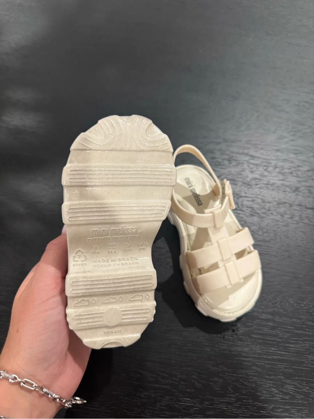 Mini Melissa Ella jelly sandal